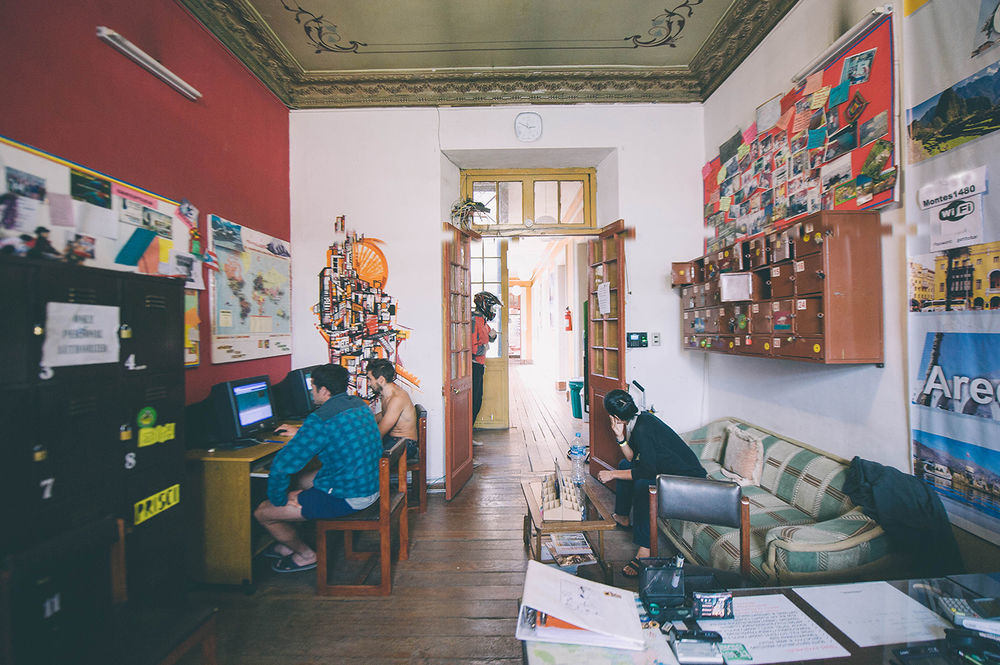 Bunkie Hostel La Paz Ngoại thất bức ảnh